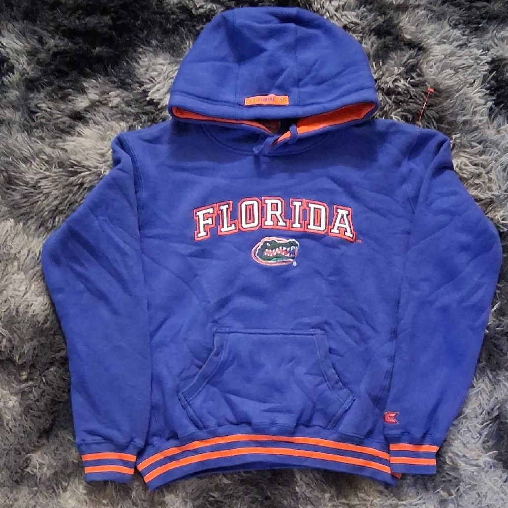 Colosseum Florida Gators Kids Blue and Orange Hoodie